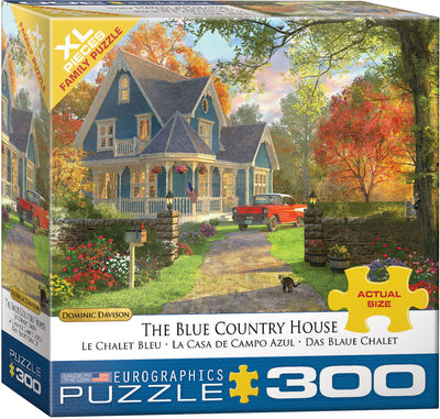Kid's Jigsaws, The Blue Country House 300PC