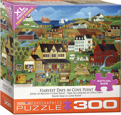 Kid's Jigsaws, HARVEST DAYS COVE POINT 300PC