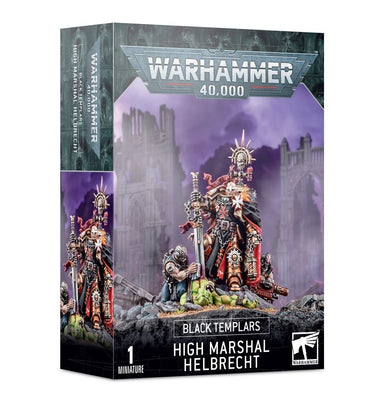 Miniatures, Black Templar High Marshall Helbrecht