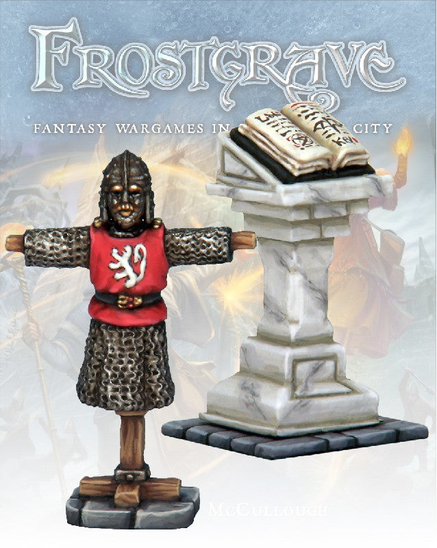 Frostgrave: Armour Rack and Lectern