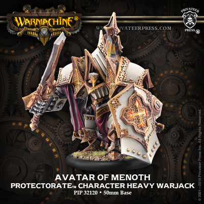 Miniatures, Warmachine: Protectorate of Menoth – Avatar of Menoth Heavy Warjack