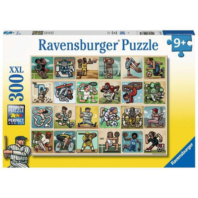 Kid's Jigsaws, Awesome Athletes - 300pc XXL