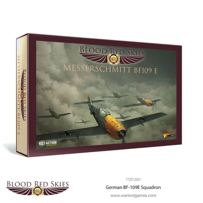 Miniatures, Blood Red Skies: German BF-109 6 Plane Squadron