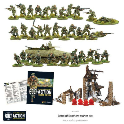 Miniatures, Bolt Action: Band of Brothers WWII Starter Set 2nd Edition