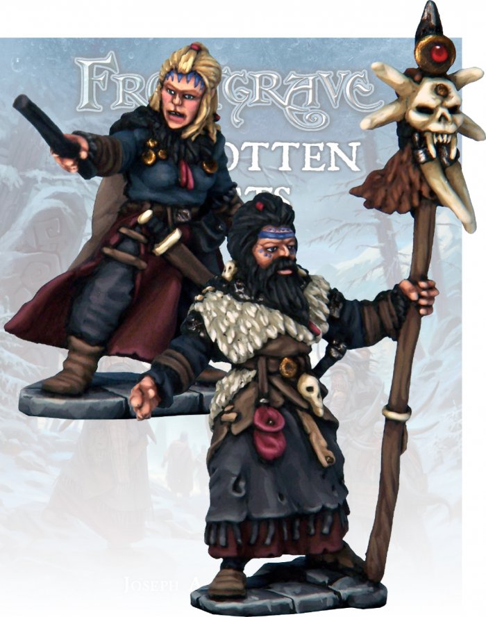Frostgrave: Barbarian Wizard & Apprentice