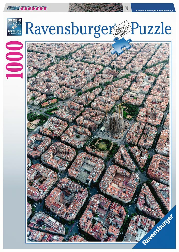 Barcelona from Above - 1000pc