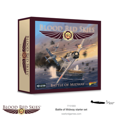 Miniatures, Blood Red Skies: The Battle Of Midway Starter Set