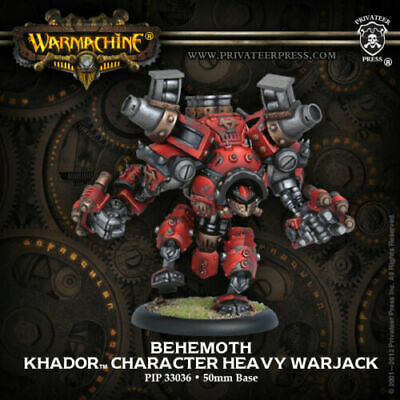 Miniatures, Warmachine: Khador – Behemoth Heavy Warjack