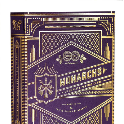 Card Games, Bicycle Purple Monarchs Playing Cards