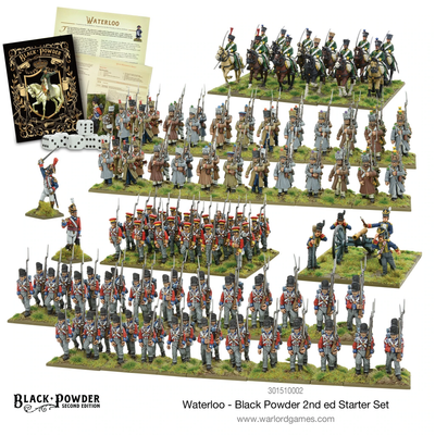 Miniatures, Waterloo - Black Powder 2nd Edition Starter Set