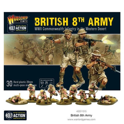 Miniatures, Bolt Action: British 8th Army