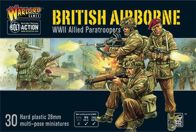 Miniatures, Bolt Action: British Airborne WWII Allied Paratroopers