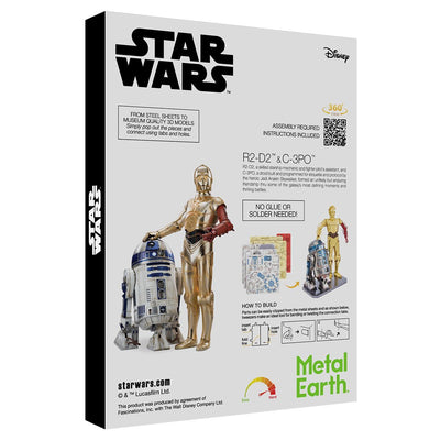 3D Jigsaw Puzzles, ICONX Gift Box - C-3PO & R2-D2