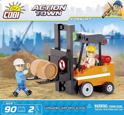 COBI - Construction Blocks, Action Town: Forklift - 90pc