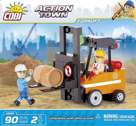 Action Town: Forklift - 90pc