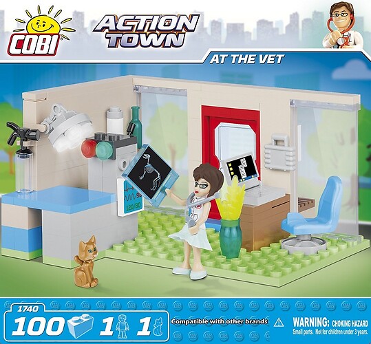 Action Town: At the Vet - 100pc