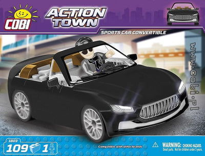 All Products, Action Town: Sports Car Convertible Cobra - 109pc