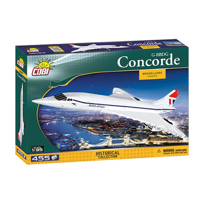COBI - Construction Blocks, Concorde - 455pc