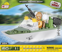 SHARK PATROL BOAT 60PC