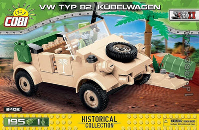 COBI - Construction Blocks, VW Type 82 Kubelwagen 195PCS