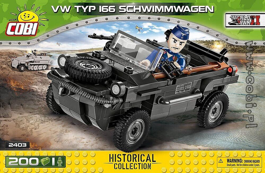 VW Type 166 Schwimmwagen 200PCS