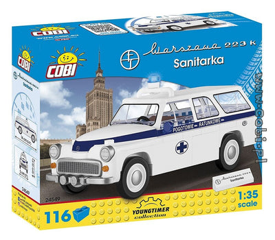 COBI - Construction Blocks, Warsawa 223K Sanitarka - 116pc