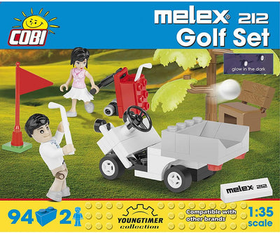 COBI - Construction Blocks, Melex 212 Golf Set 94PCS