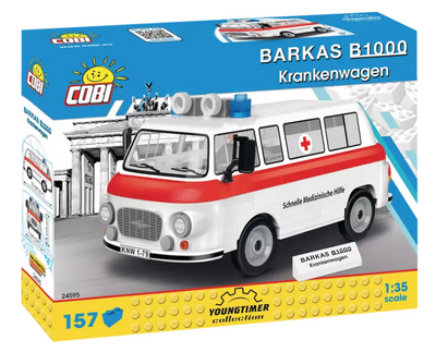COBI - Construction Blocks, Barkas B1000 Krankenwagen - 157pc
