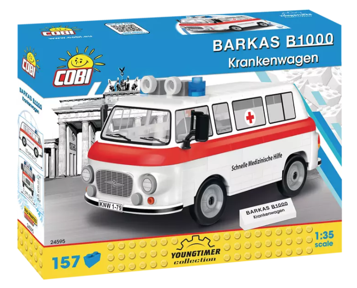 Barkas B1000 Krankenwagen - 157pc