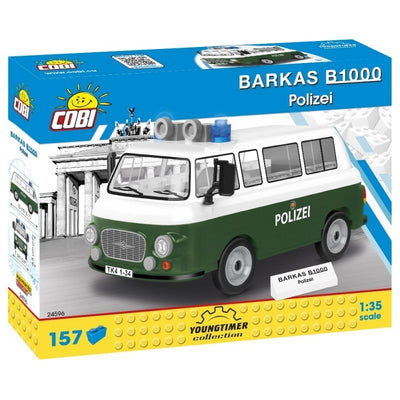 COBI - Construction Blocks, Barkas B1000 Polizei - 157pc