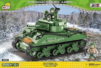 COBI - Construction Blocks, Sherman M4A3E2 720 PCS