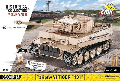 COBI - Construction Blocks, PZKPFW VI Tiger 131 Tank 850 PCS