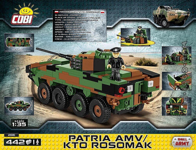 COBI - Construction Blocks, Patria AMV/KTO Rosomak 442PCS