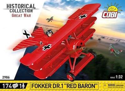 COBI - Construction Blocks, Fokker DR.1 Red Baron 174 PCS