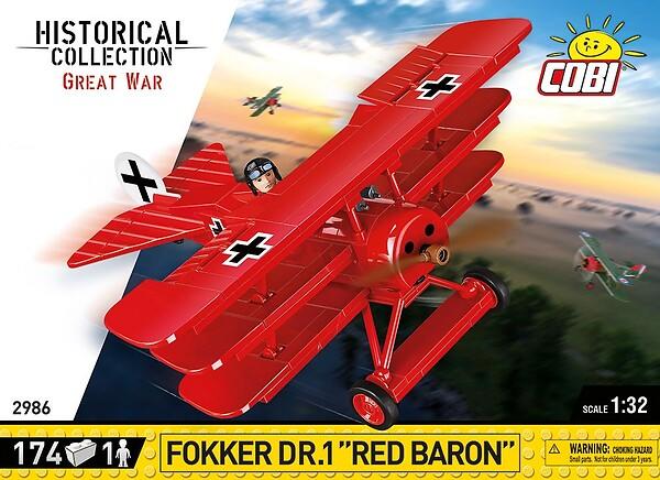 Fokker DR.1 Red Baron 174 PCS