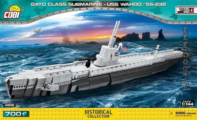 COBI - Construction Blocks, USS Wahoo SS-238 GATO Class Submarine - 700pc