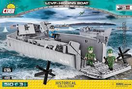 COBI - Construction Blocks, Warship LCVP Higgins Boat 510PCS