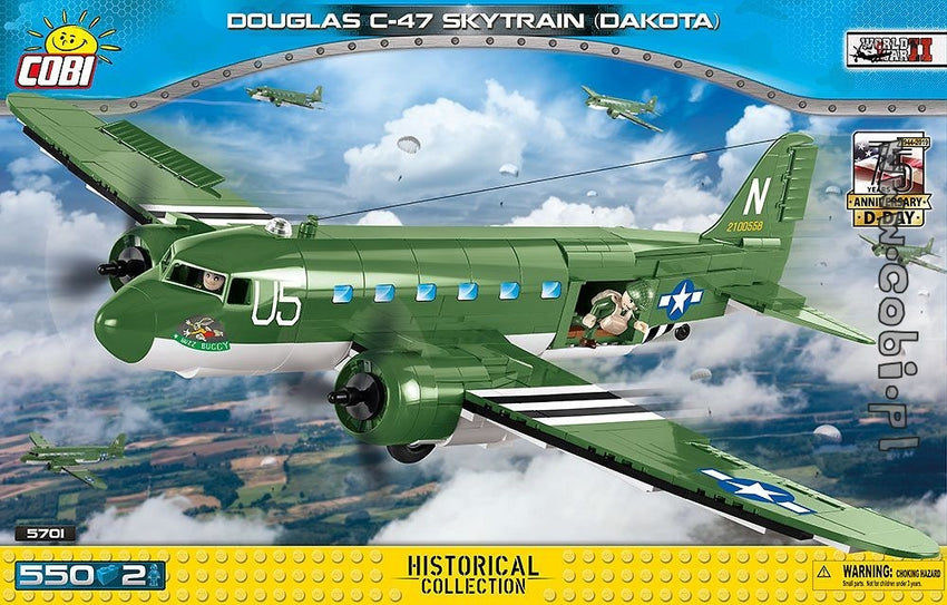 DOUGLAS C-47 SKYTRAIN 550PCS