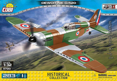 COBI - Construction Blocks, Dewoitine D.520 283 PCS