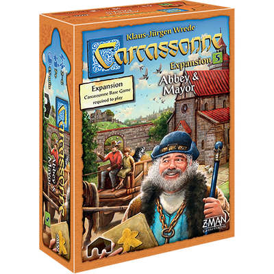 Board Games, Carcassonne: Expansion 5 - Abbey & Mayor