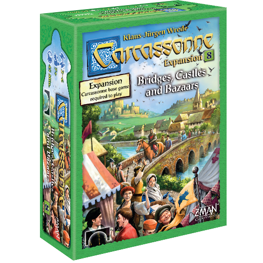 Carcassonne: Expansion 8 - Bridges Castles & Bazaars