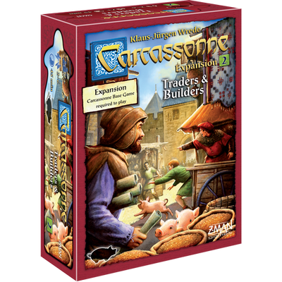 Board Games, Carcassonne: Expansion 2 - Traders and Builders