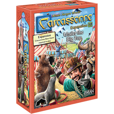 Board Games, Carcassonne: Expansion 10 - Under the Big Top