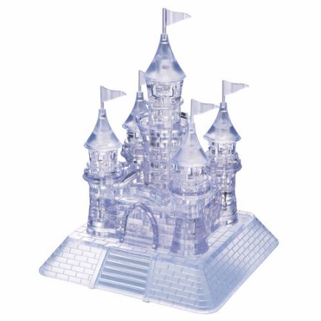 CLEAR CASTLE CRYSTAL PUZZLE