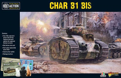 Miniatures, Bolt Action: Char B1 bis