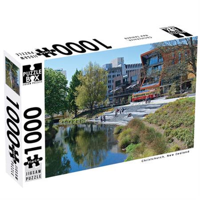 Jigsaw Puzzles, Avon River Christchurch NZ - 1000pc