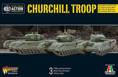 Miniatures, Bolt Action: Churchill Troop