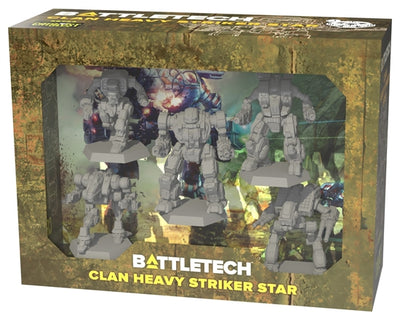 Miniatures, Battletech: Clan Heavy Striker Star