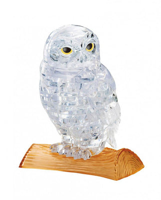 3D Jigsaw Puzzles, OWL CLEAR CRYSTAL PUZZLE