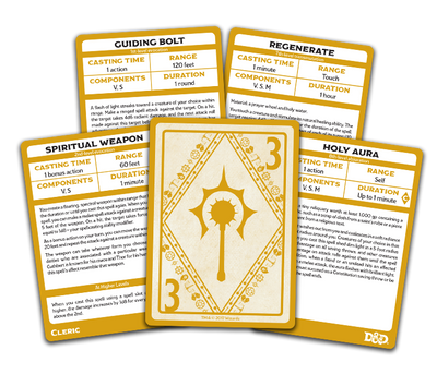 All Products, Spellbook Cards: Cleric